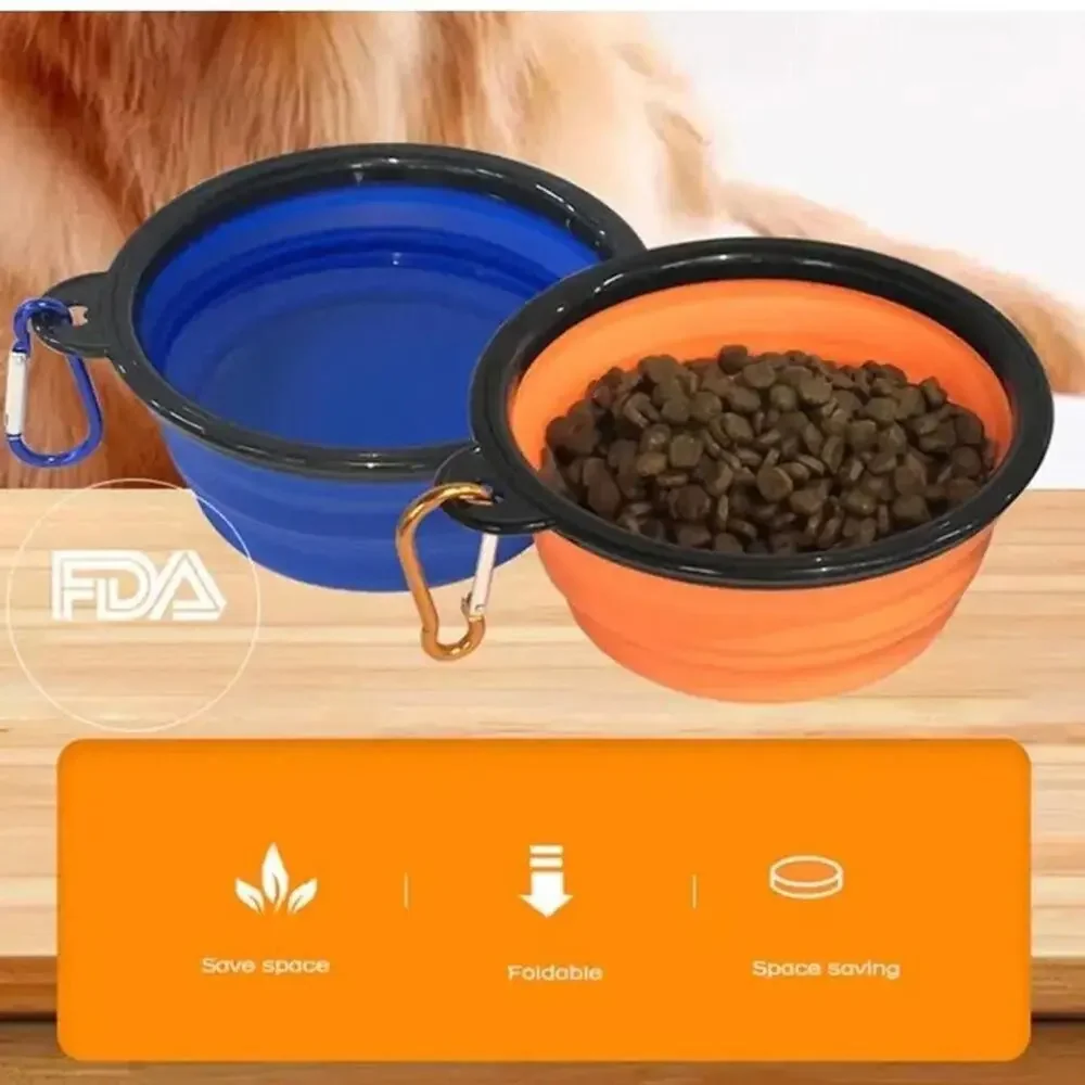 New collapsible dog dish